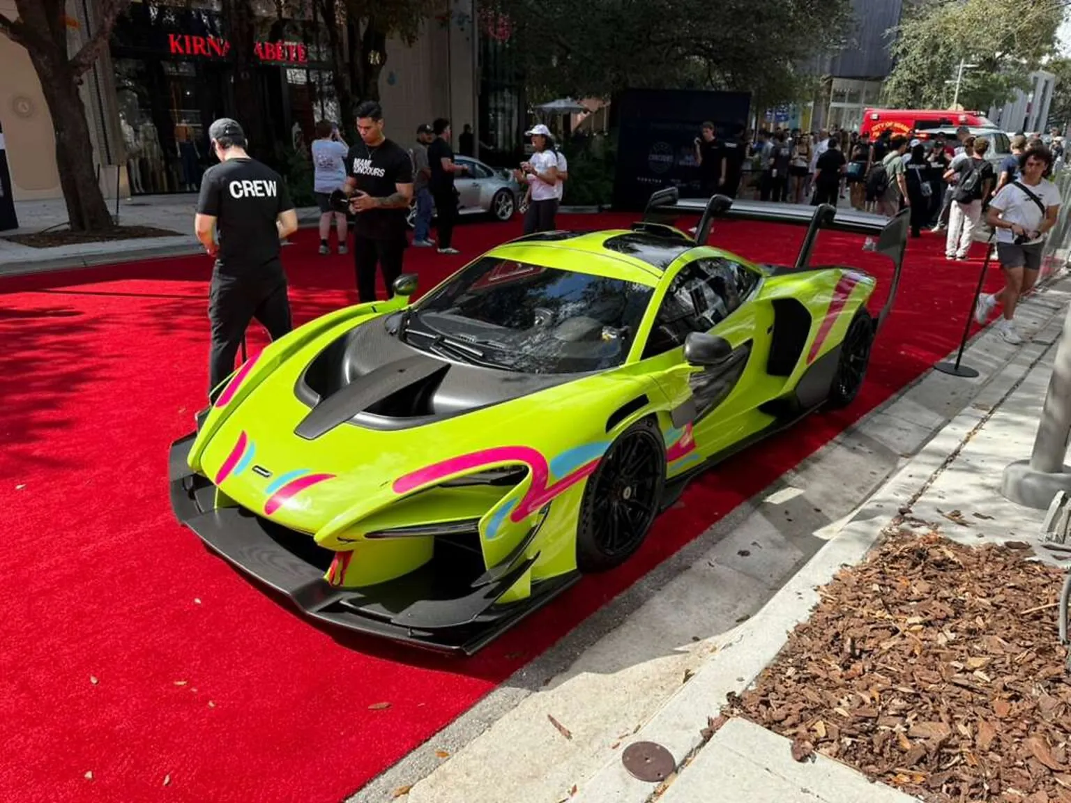 McLaren Senna supercar in Miami FL